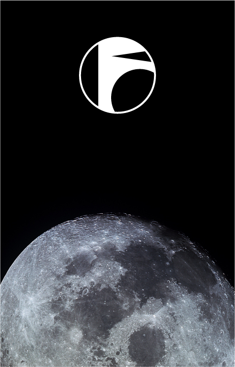 Eclipse Font Poster - Letter F
